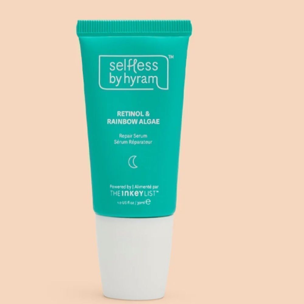 Selfless by Hyram Retinol & Rainbow Algae Repair Serum helps repair acne scars +